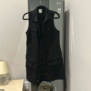 Haute hippie snap down cargo dress